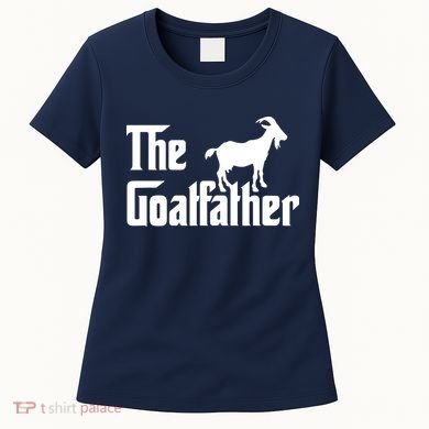 The Goatfather Funny Goat Father Lover Gift Women's T-Shirt