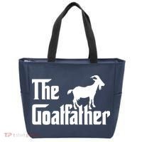 The Goatfather Funny Goat Father Lover Gift Tote Bag thumb 0