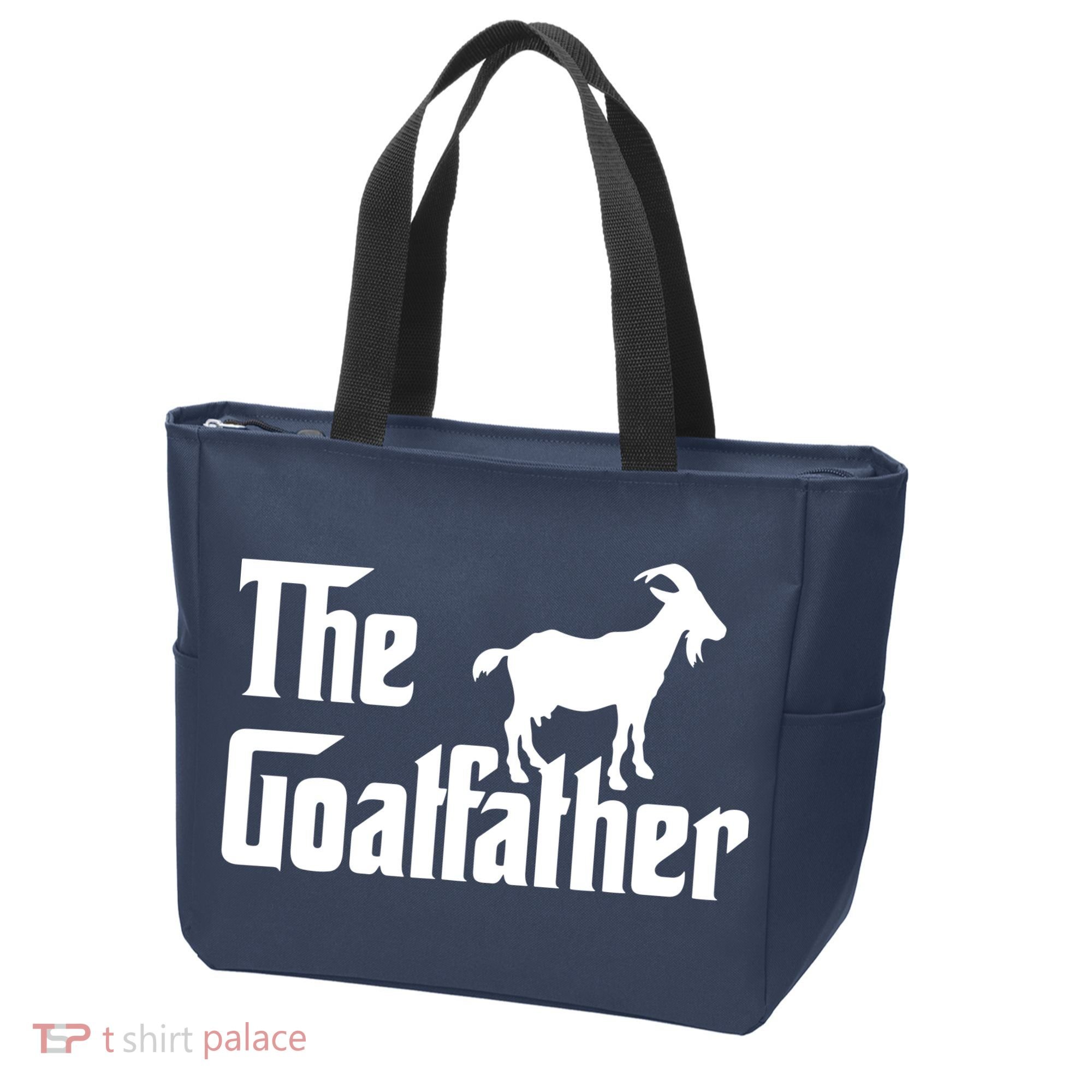 The Goatfather Funny Goat Father Lover Gift Tote Bag