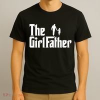 The Girl Father Funny Dad Of Girls Daddy Daughter T-Shirt thumb 3