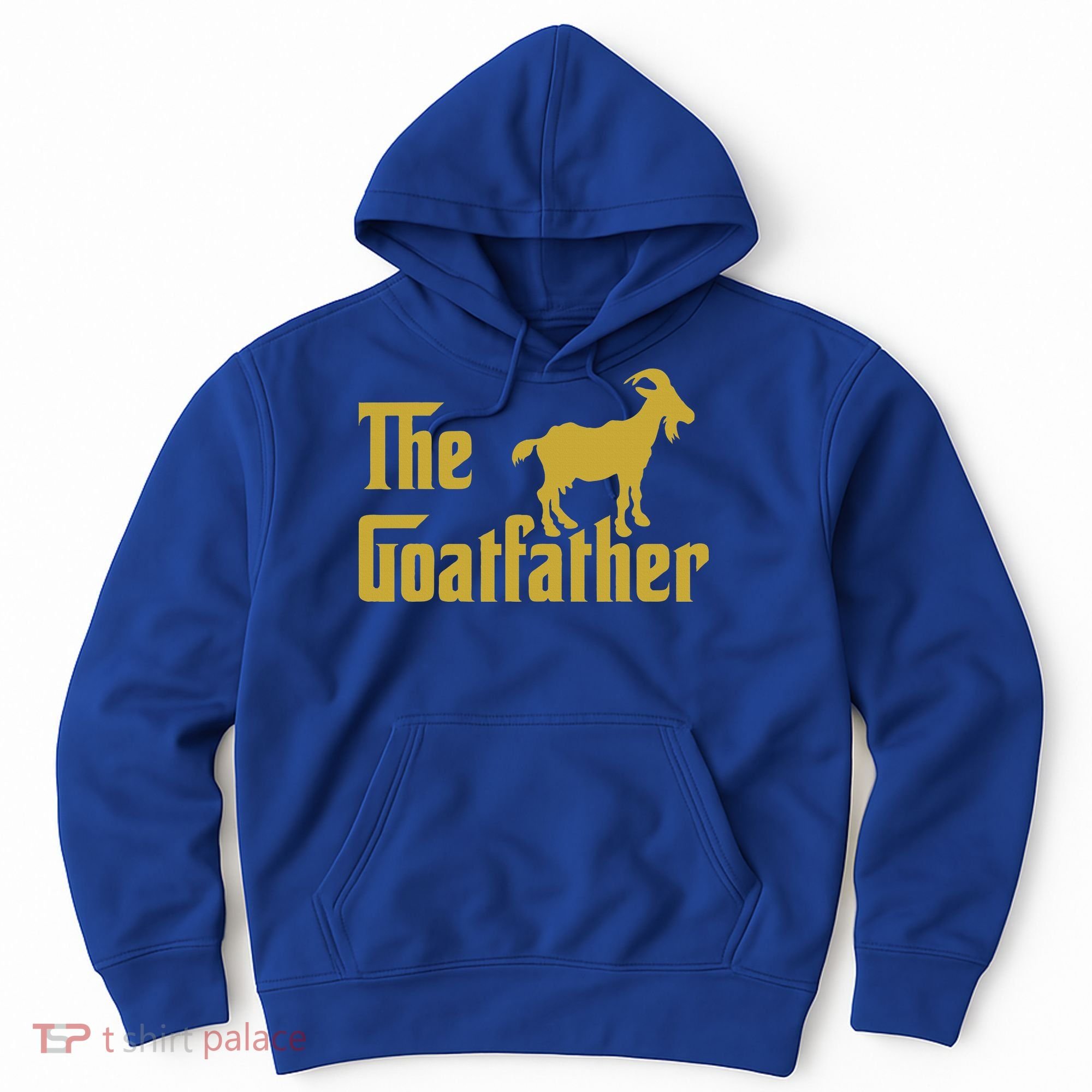 The Goatfather Funny Goat Father Goat Farmer Goat Lover Hoodie