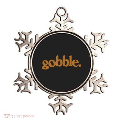 Thanksgiving Gobble Funny Turkey Day Ornament