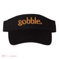 Thanksgiving Gobble Funny Turkey Day Visor thumb 0