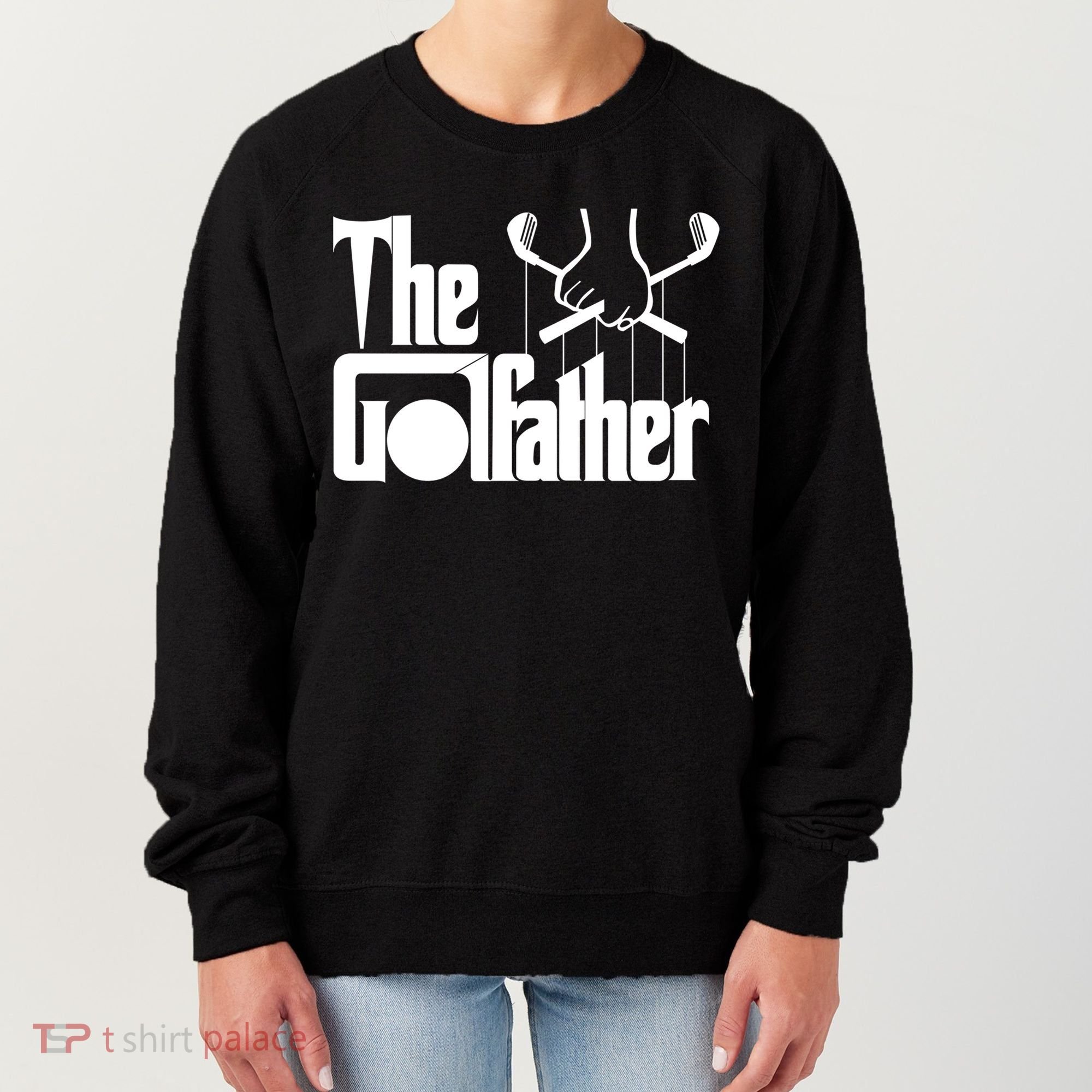 The Golf Father Funny Golfing Women's Sweatshirt