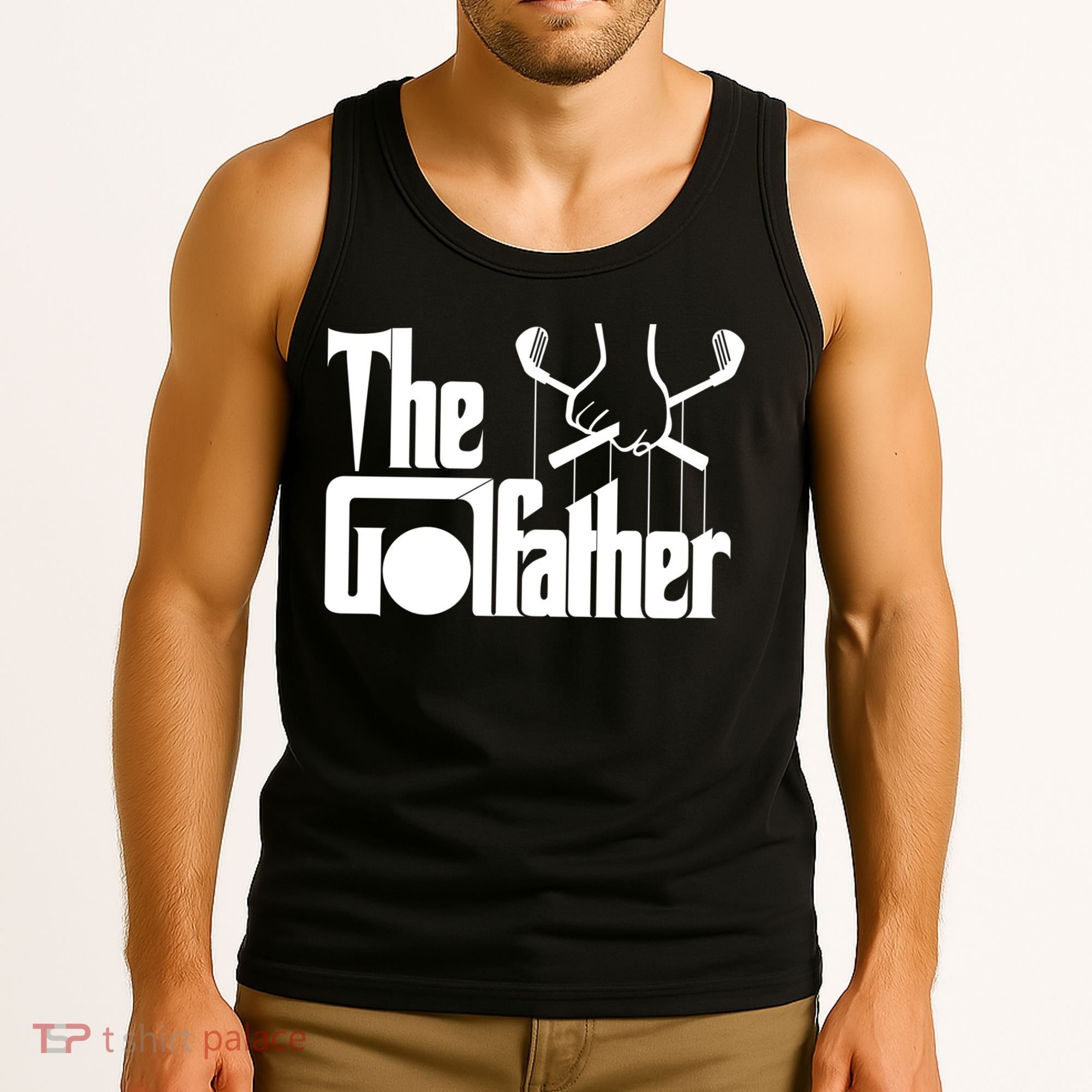 The Golf Father Funny Golfing Tank Top
