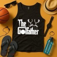 The Golf Father Funny Golfing Tank Top thumb 4
