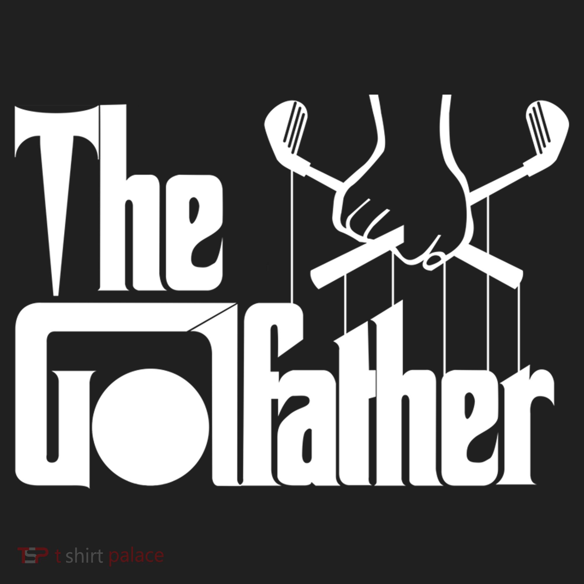 The Golf Father Funny Golfing Golf Towel