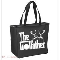 The Golf Father Funny Golfing Tote Bag thumb 2