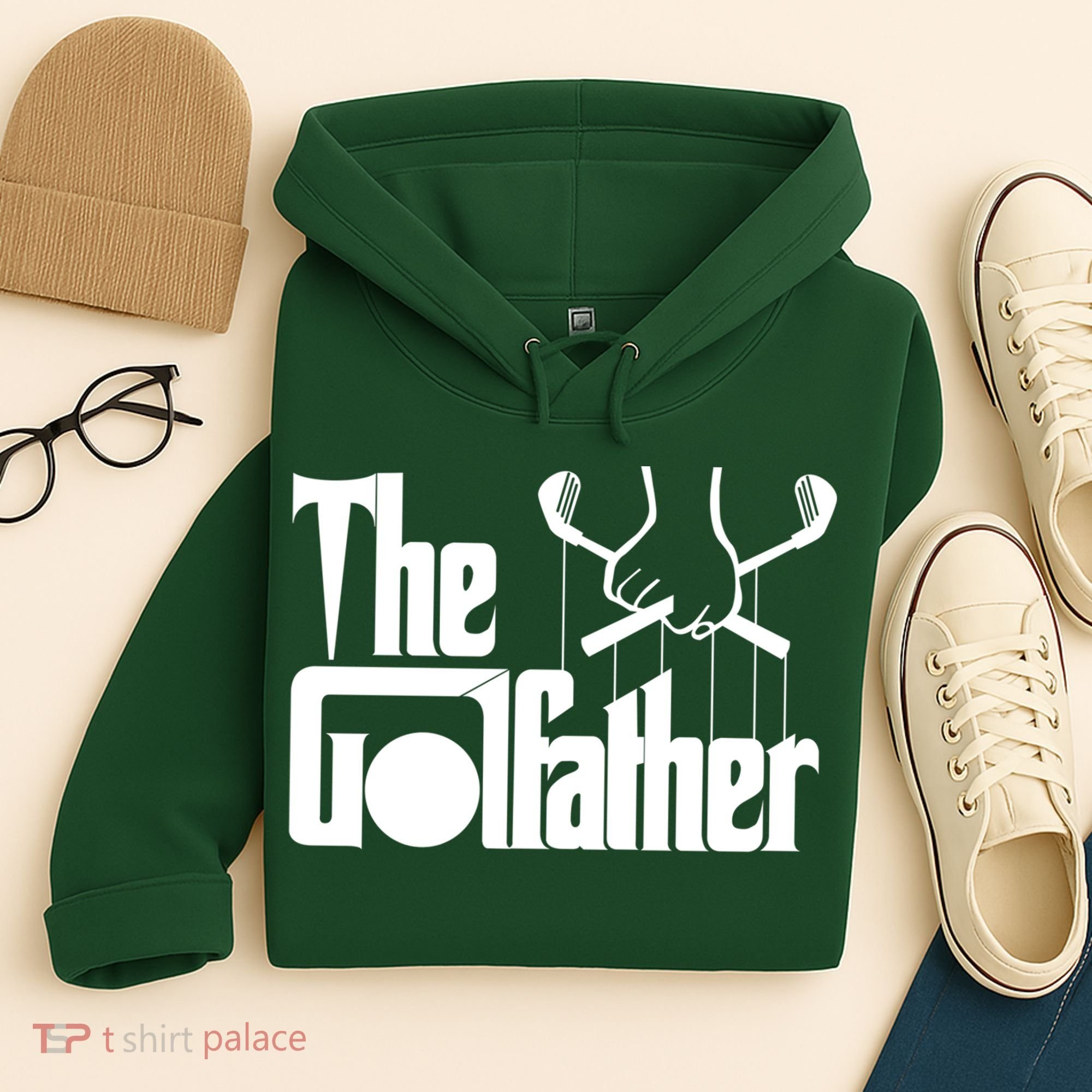 The Golf Father Funny Golfing Hoodie