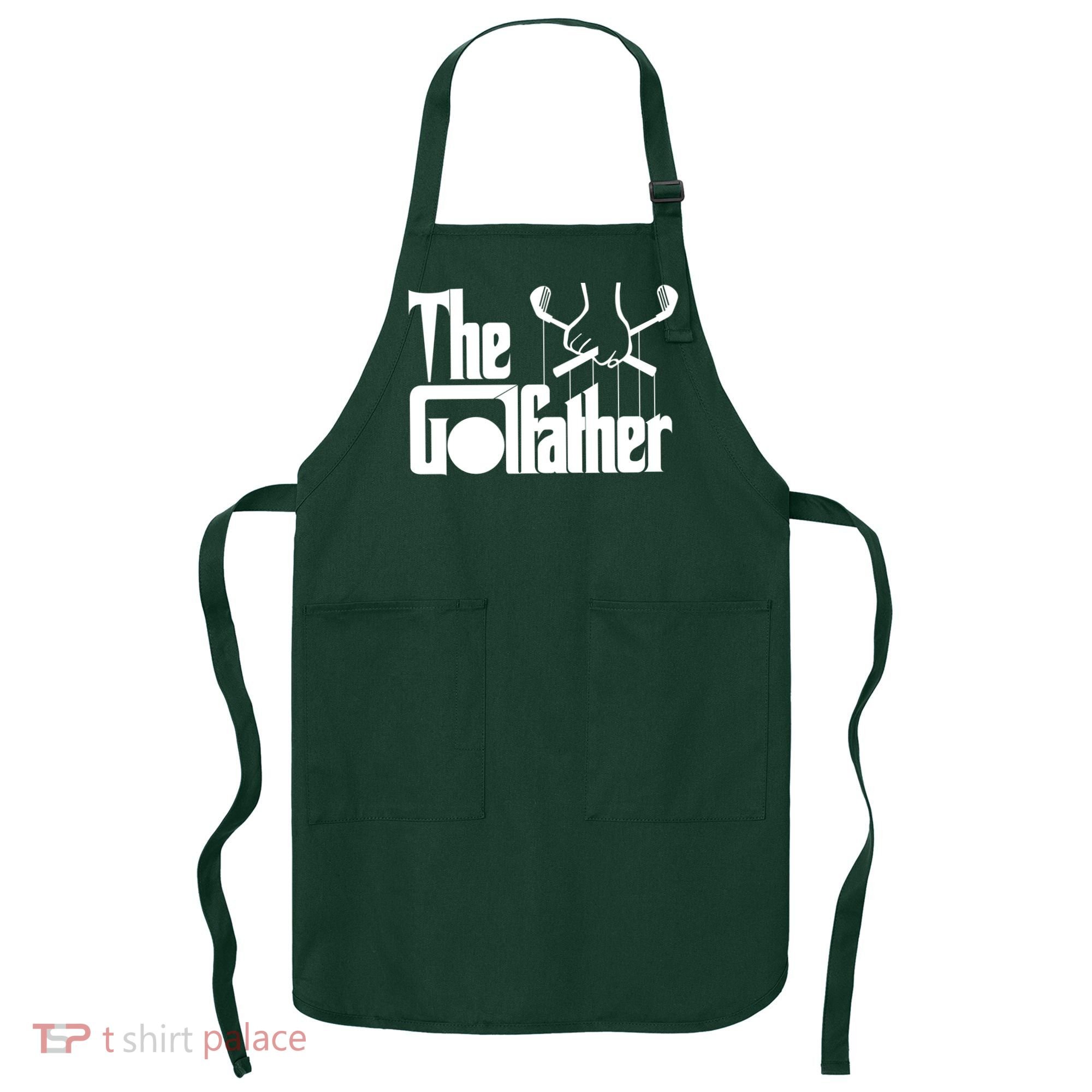 The Golf Father Funny Golfing Apron