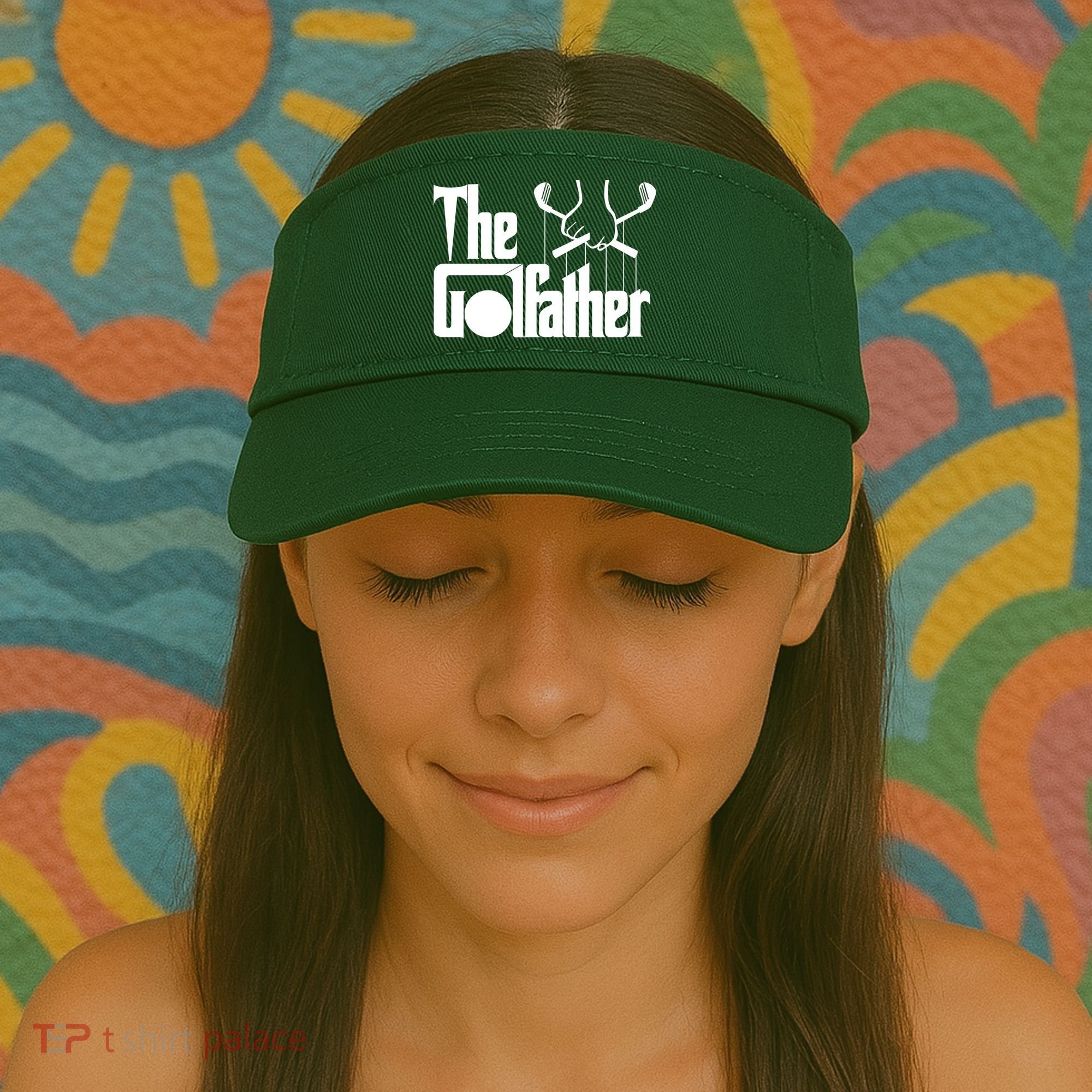The Golf Father Funny Golfing Visor