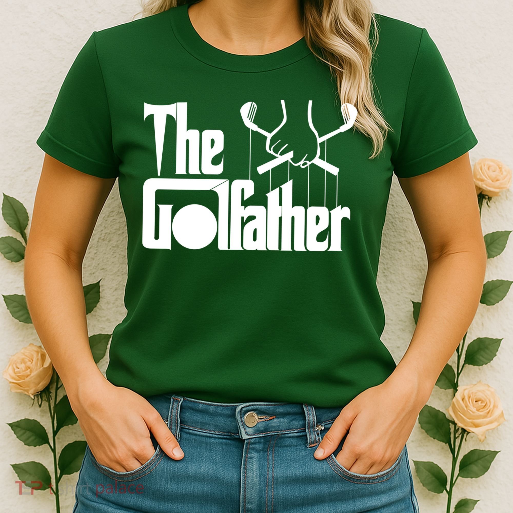 The Golf Father Funny Golfing Women's T-Shirt
