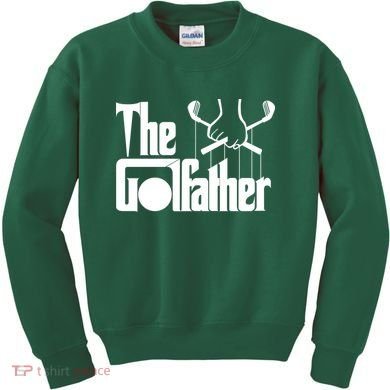 The Golf Father Funny Golfing Kids Sweatshirt