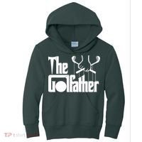The Golf Father Funny Golfing Kids Hoodie thumb 0