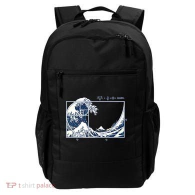 The Great Fibonacci Wave Backpack