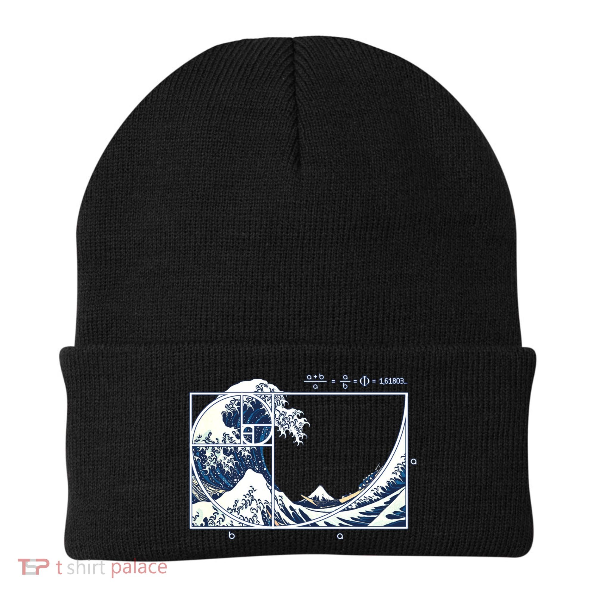 The Great Fibonacci Wave Beanie