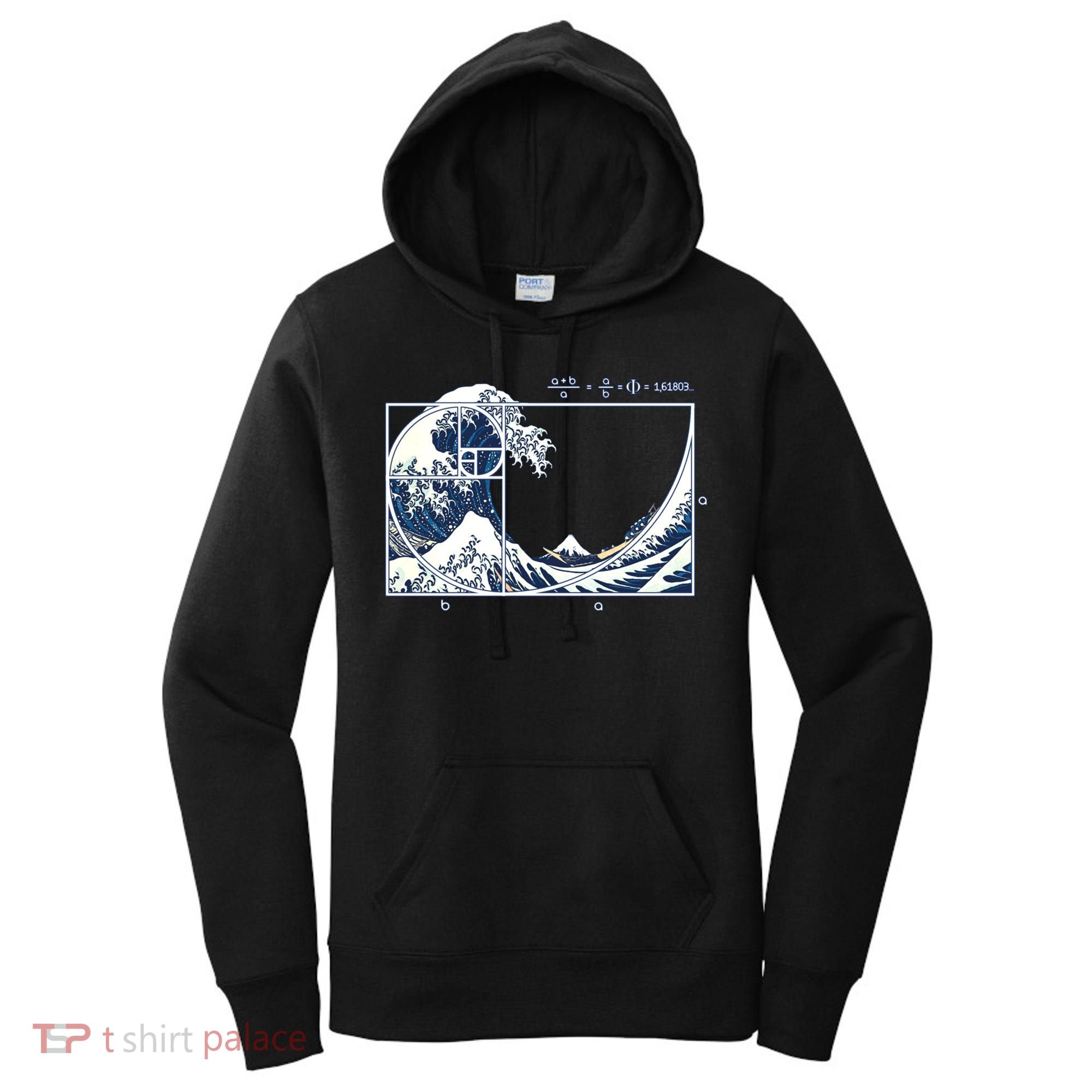 The Great Fibonacci Wave Women's Hoodie