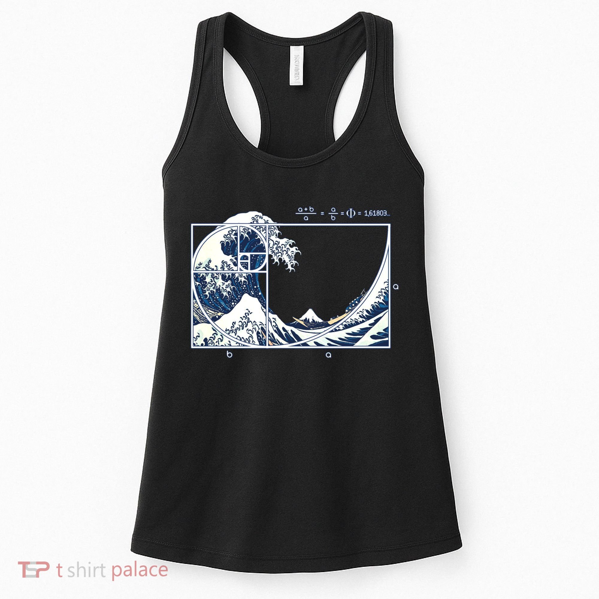 The Great Fibonacci Wave Women's Tank Top
