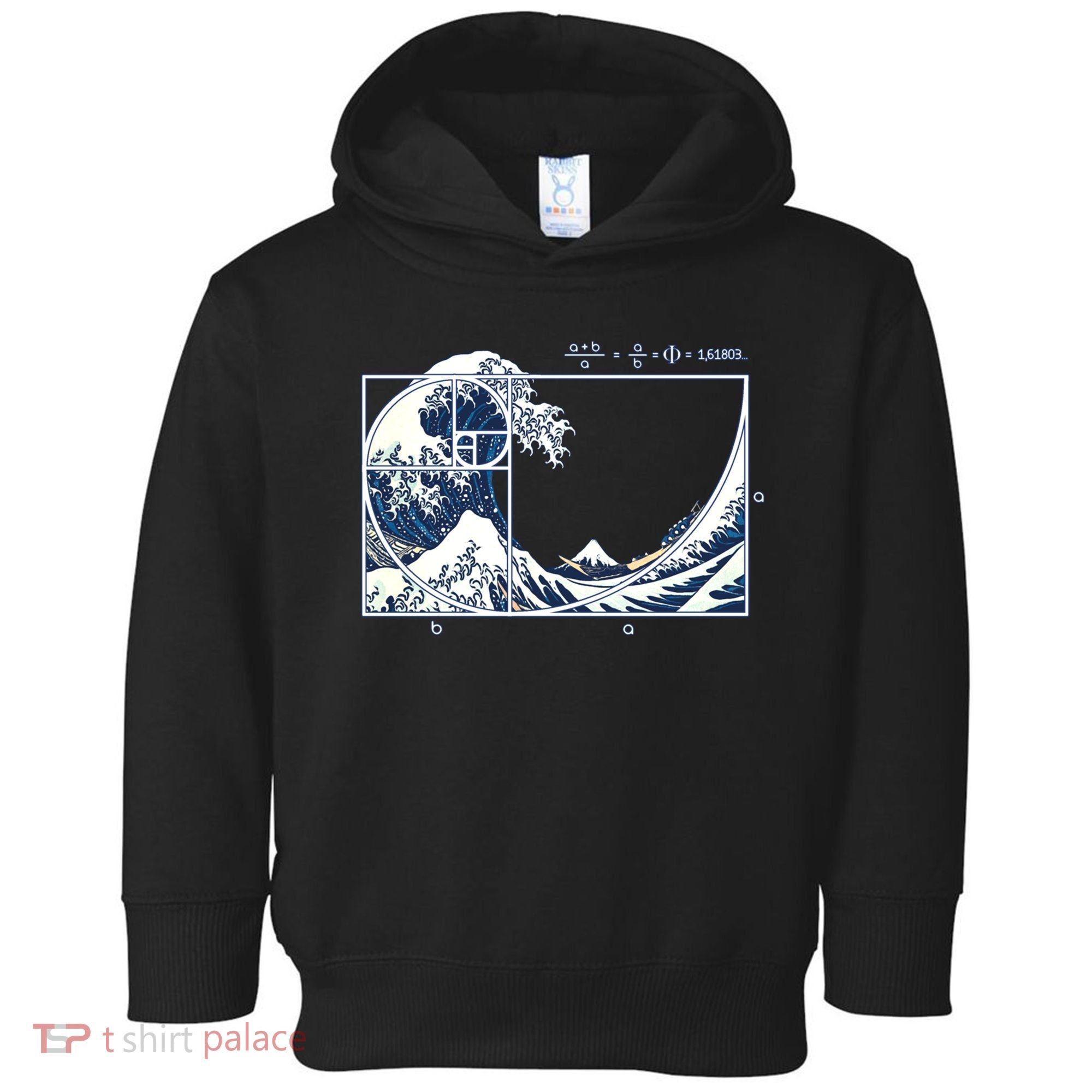 The Great Fibonacci Wave Toddler Hoodie