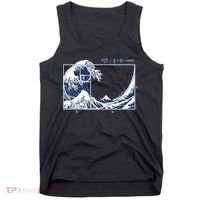 The Great Fibonacci Wave Tank Top thumb 0