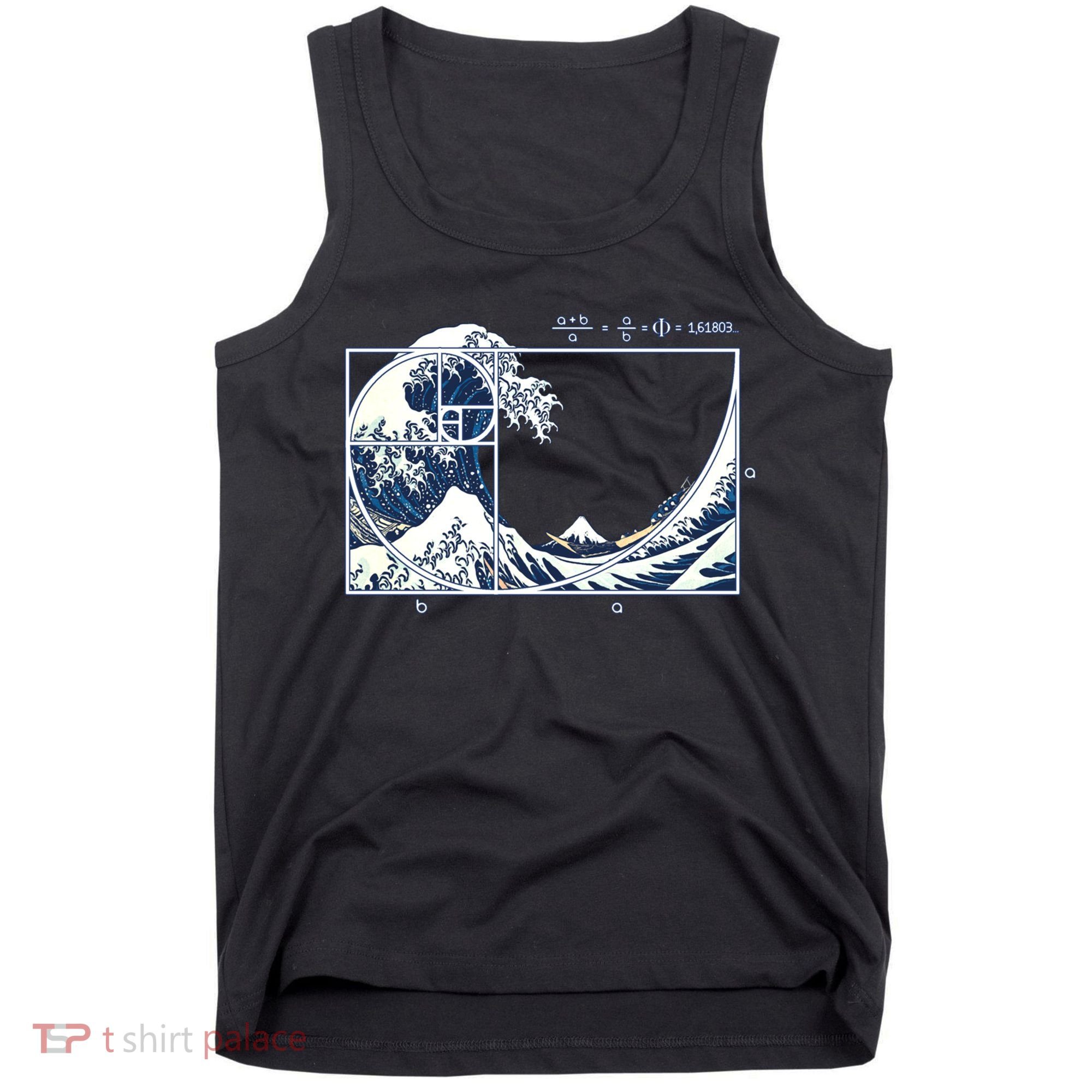 The Great Fibonacci Wave Tank Top