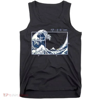 The Great Fibonacci Wave Tank Top