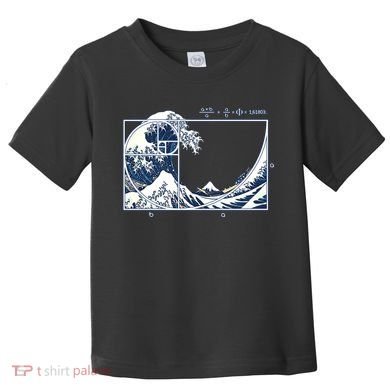 The Great Fibonacci Wave Toddler T-Shirt