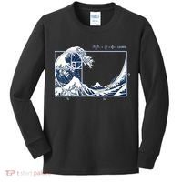 The Great Fibonacci Wave Kids Long Sleeve Shirt thumb 0