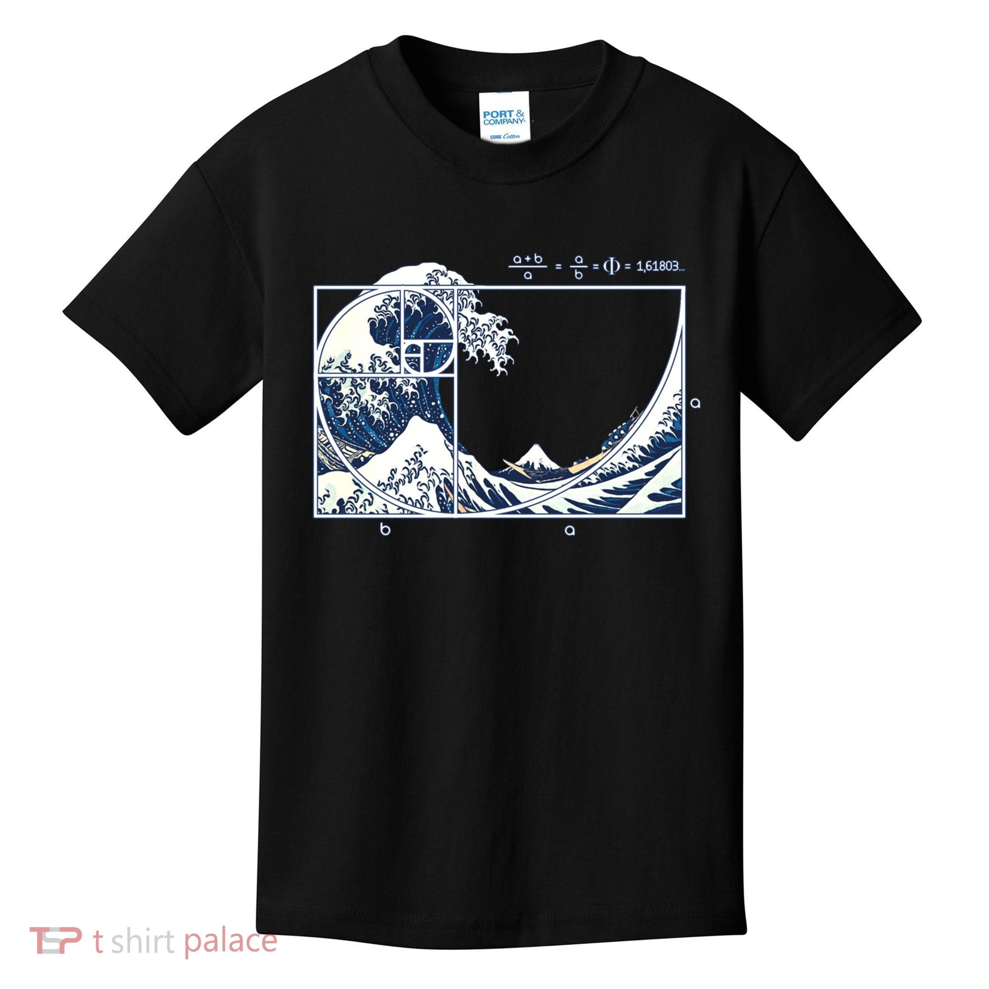 The Great Fibonacci Wave Kids T-Shirt