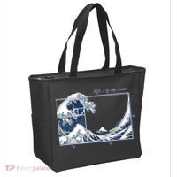 The Great Fibonacci Wave Tote Bag thumb 2