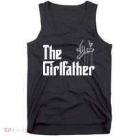The Girlfather Funny MotherS Day Tank Top thumb 0