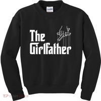 The Girlfather Funny MotherS Day Kids Sweatshirt thumb 0