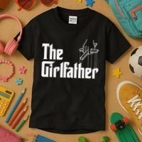 The Girlfather Funny MotherS Day Kids T-Shirt thumb 3