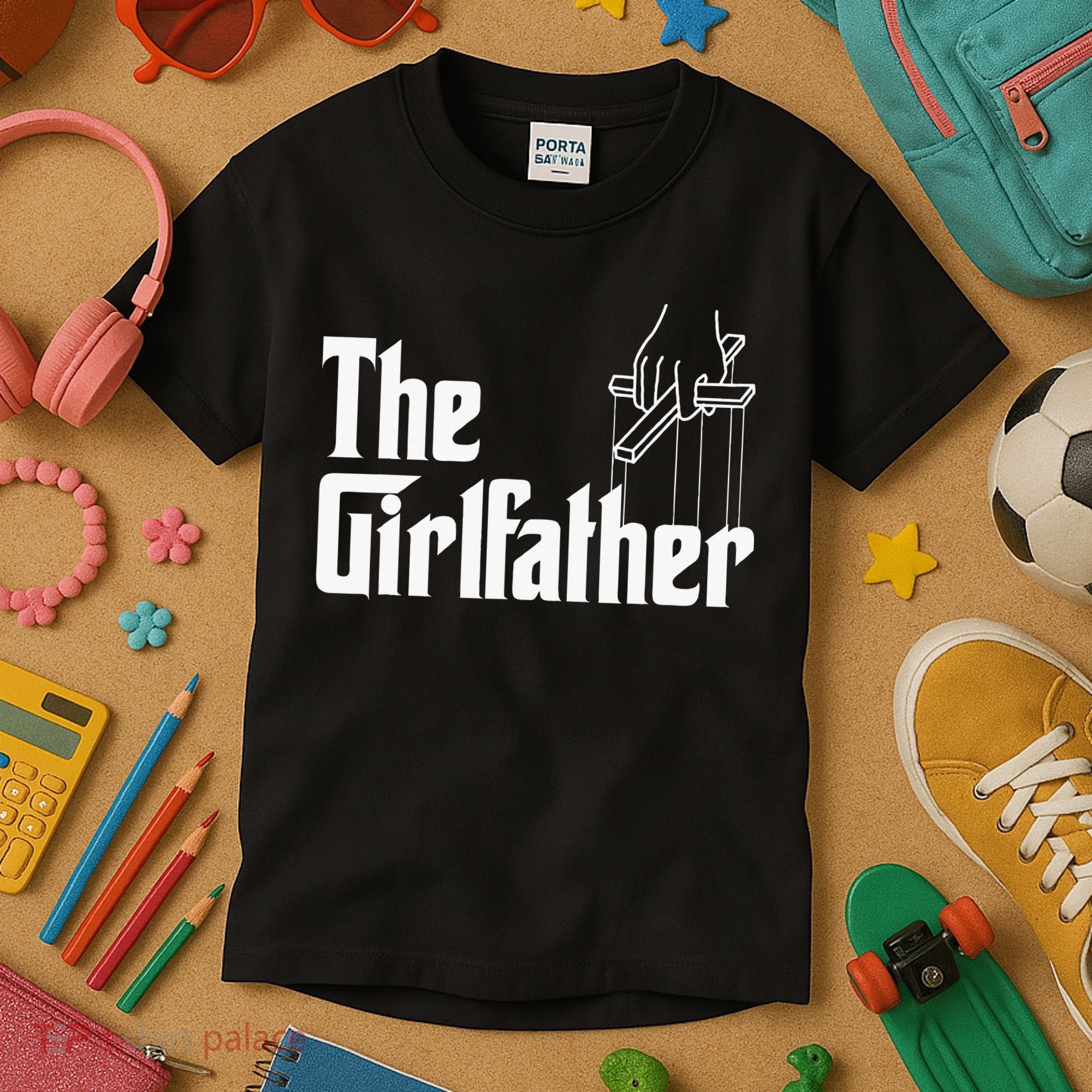 The Girlfather Funny MotherS Day Kids T-Shirt