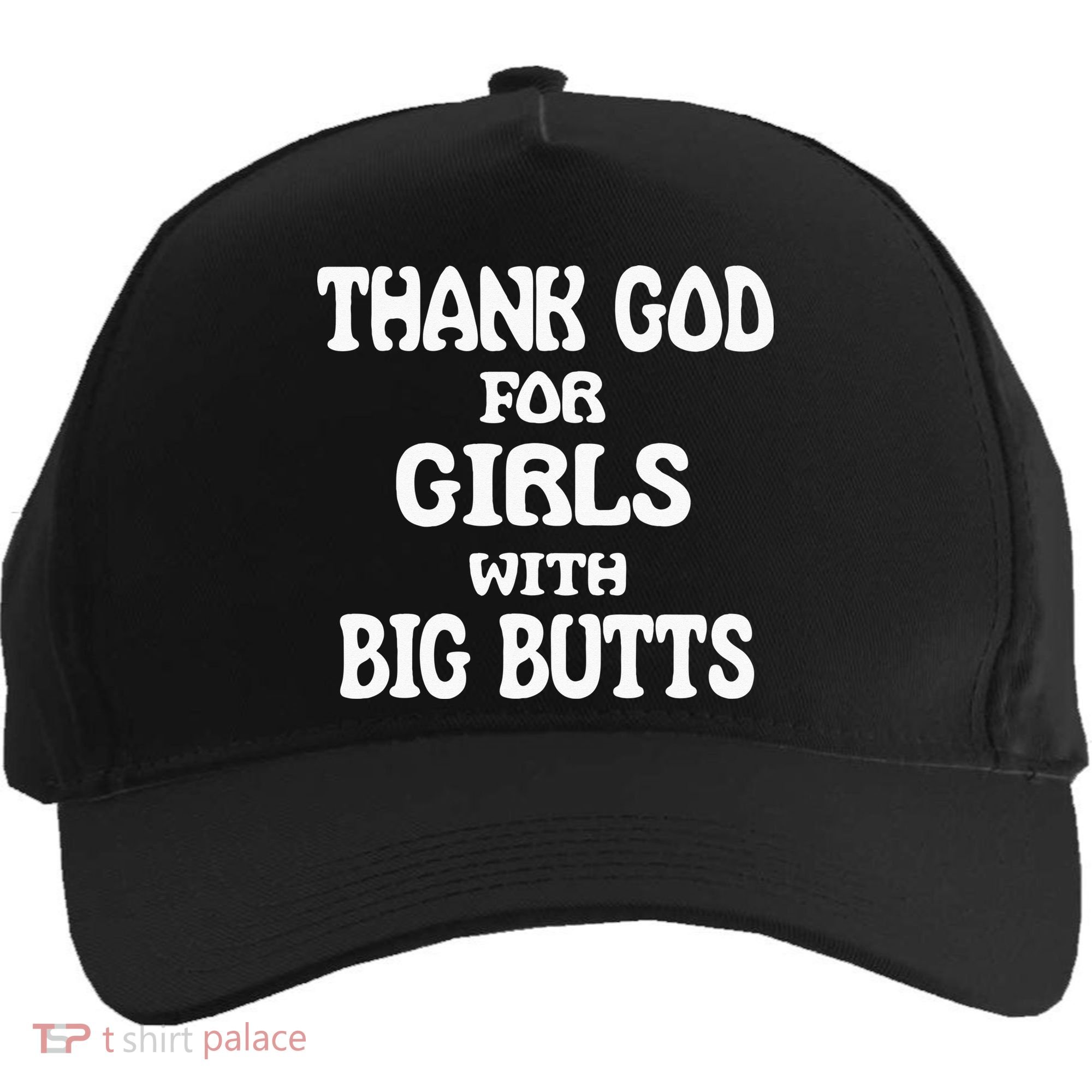 Thank God For With Big Butts Five-Panel Snapback Cap