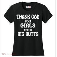 Thank God For With Big Butts Women's Cooling Performance Crew T-Shirt thumb 0