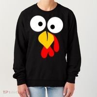 Turkey Gobble Face Costume Women's Sweatshirt thumb 0