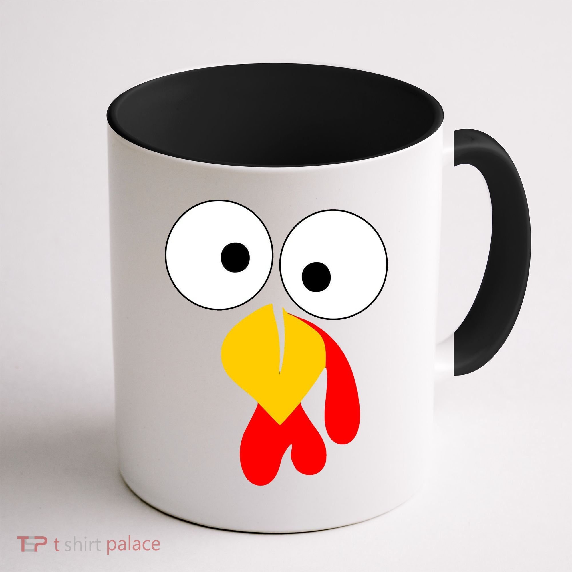 Turkey Gobble Face Costume Coffee Mug