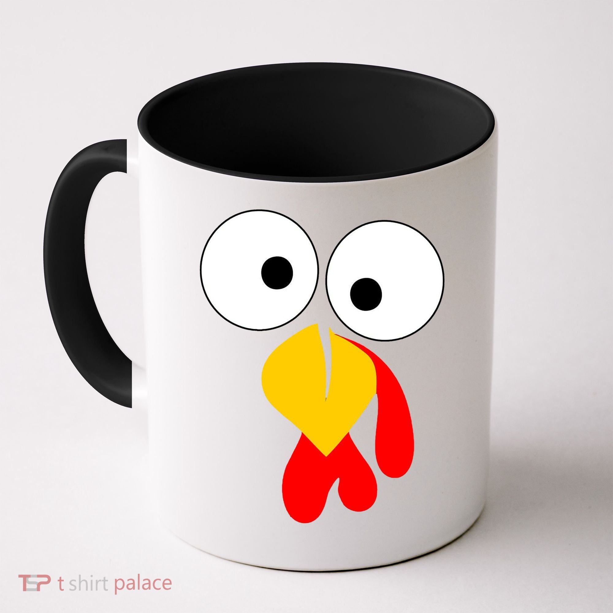 Turkey Gobble Face Costume Coffee Mug