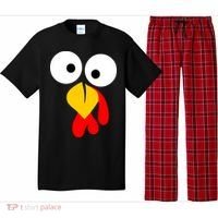 Turkey Gobble Face Costume Pajama Set thumb 0