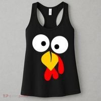 Turkey Gobble Face Costume Women's Tank Top thumb 3