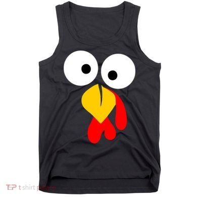 Turkey Gobble Face Costume Tank Top