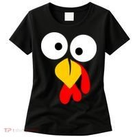 Turkey Gobble Face Costume Women's T-Shirt thumb 0
