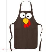 Turkey Gobble Face Costume Apron thumb 0