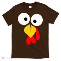 Turkey Gobble Face Costume T-Shirt thumb 0