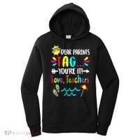 Teacher Gift Funny Last Day Of School Women's Hoodie thumb 0
