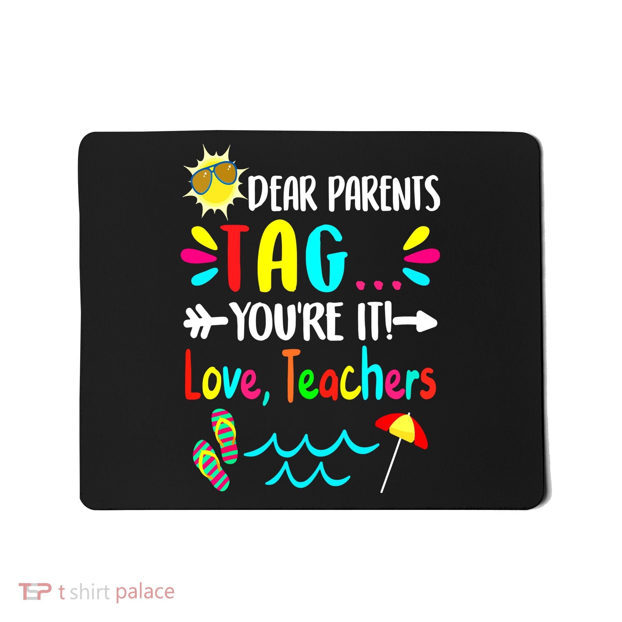 Teacher Gift Funny Last Day Of School Mousepad