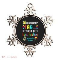 Teacher Gift Funny Last Day Of School Ornament thumb 0