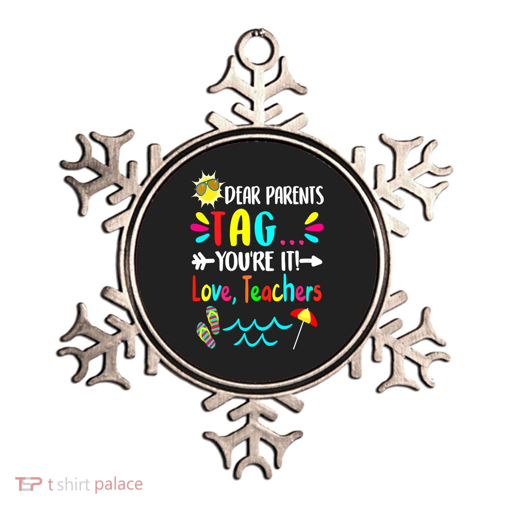 Teacher Gift Funny Last Day Of School Ornament