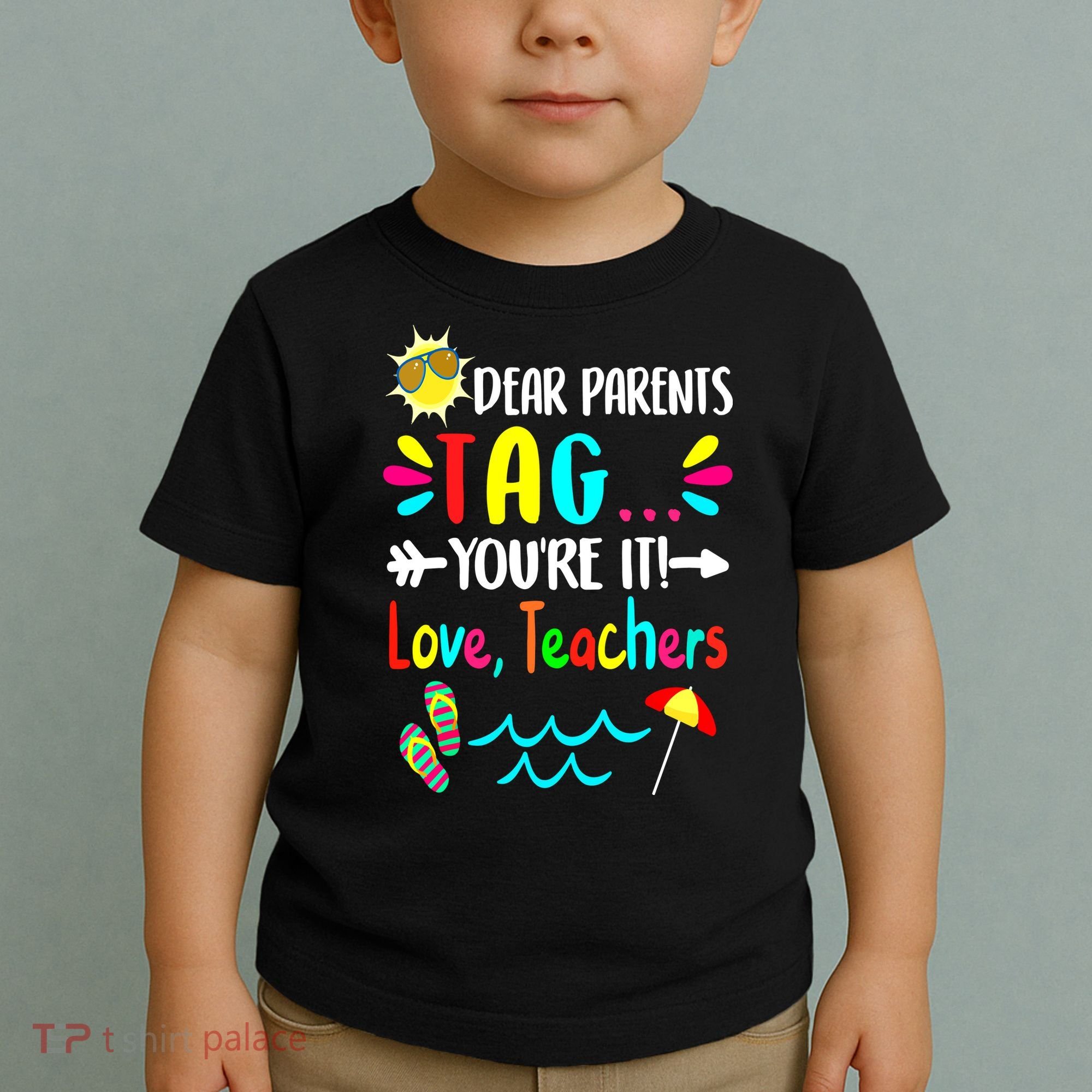 Teacher Gift Funny Last Day Of School Toddler T-Shirt